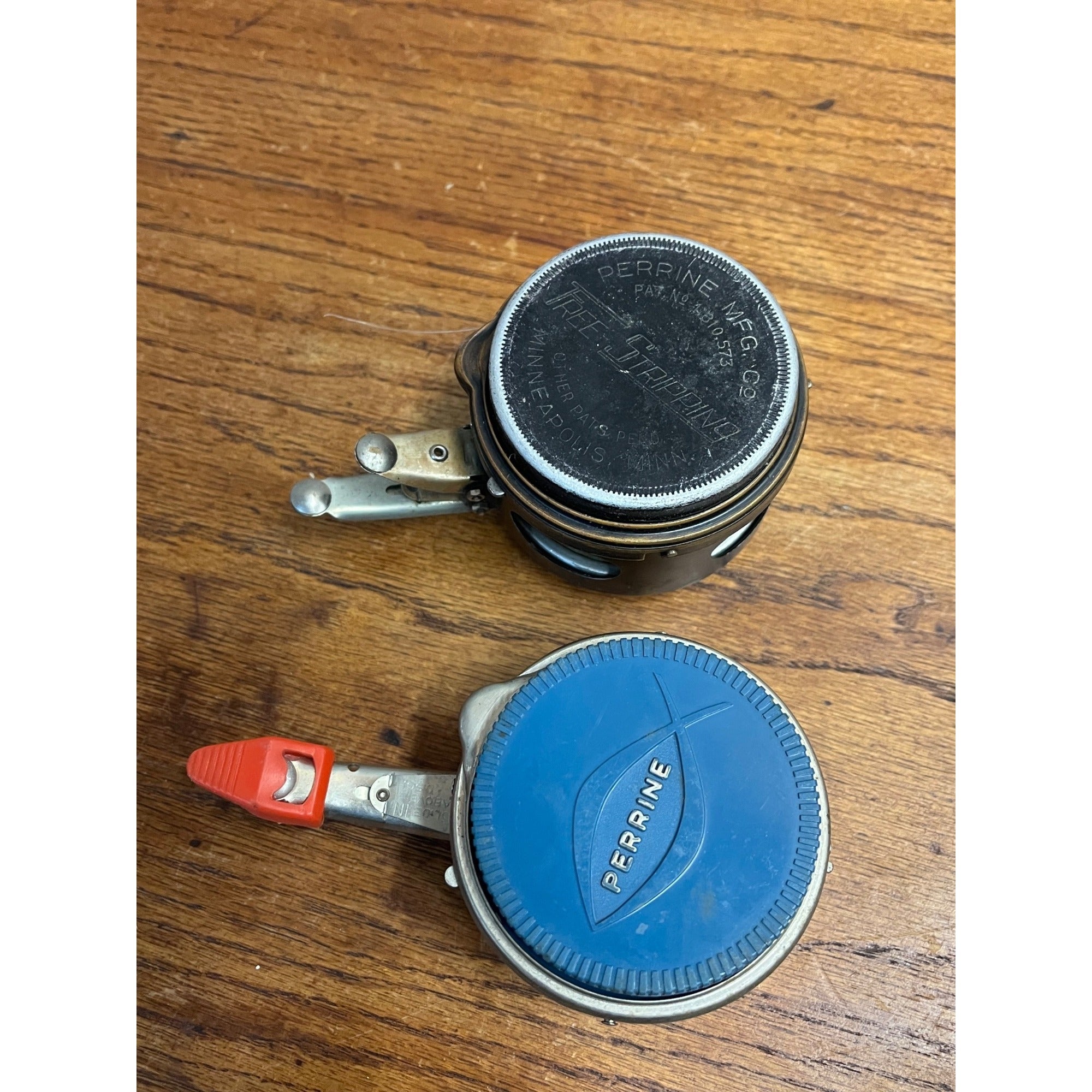 Perrine Automatic Fly Fishing Reel Model 51 & Model 80 Free Stripping