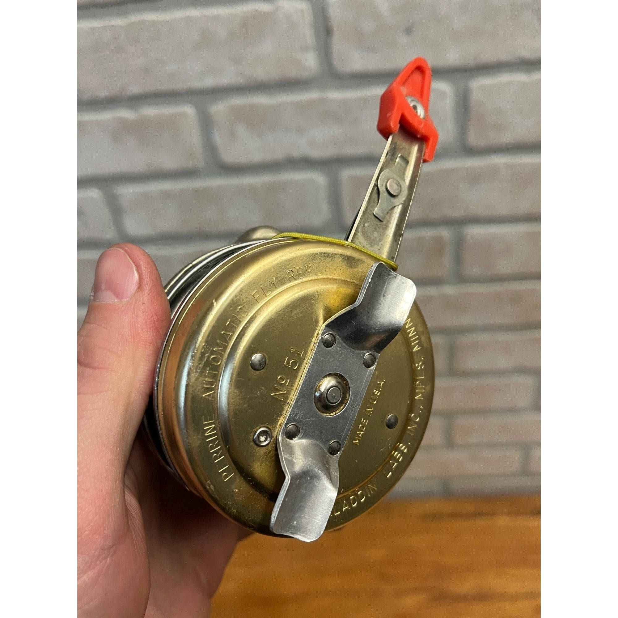 Perrine Automatic Fly Fishing Reel Model 51 & Model 80 Free Stripping