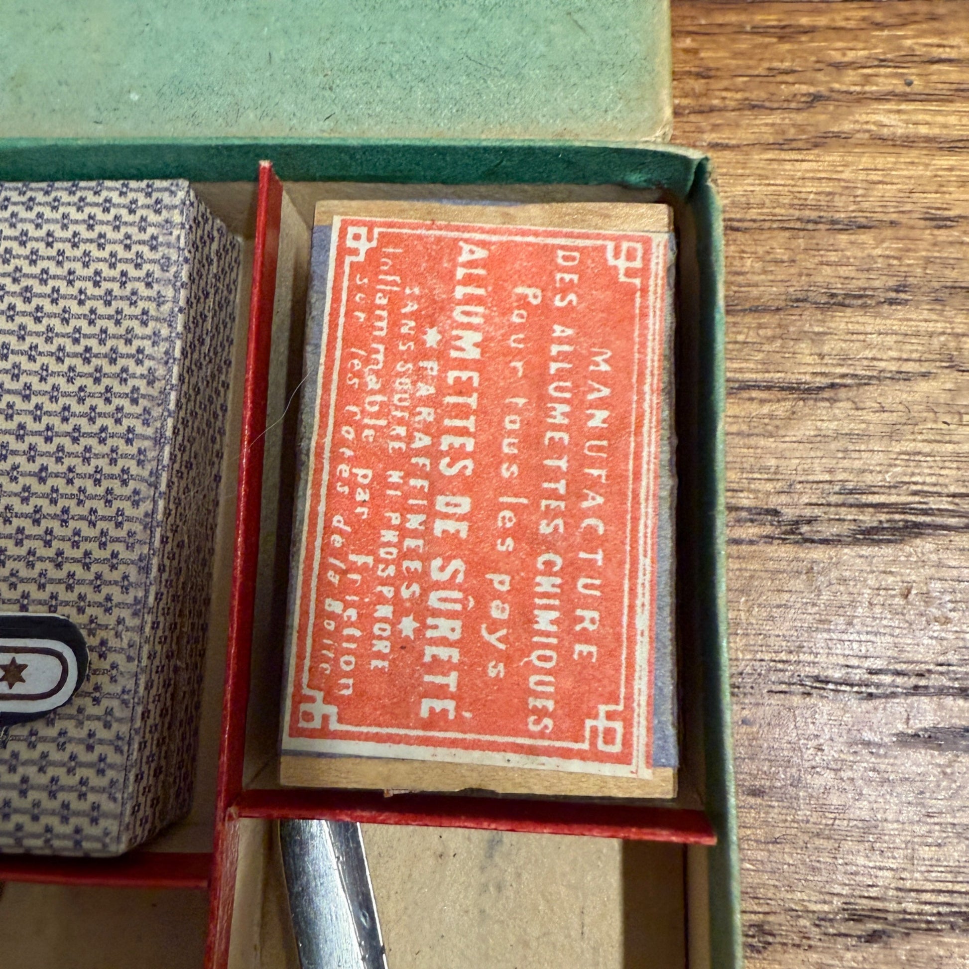 Vintage German Toys Joke Articles Gag Scissors Matches Clown Germany