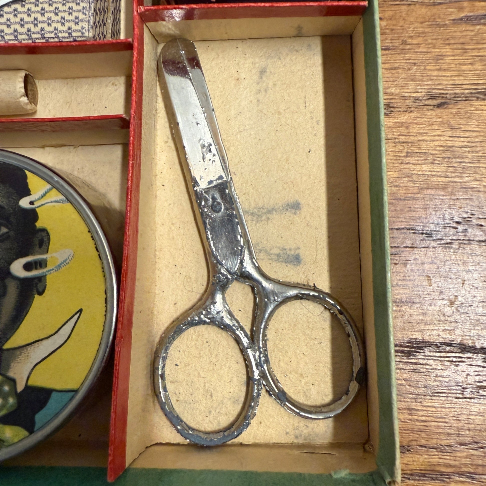 Vintage German Toys Joke Articles Gag Scissors Matches Clown Germany