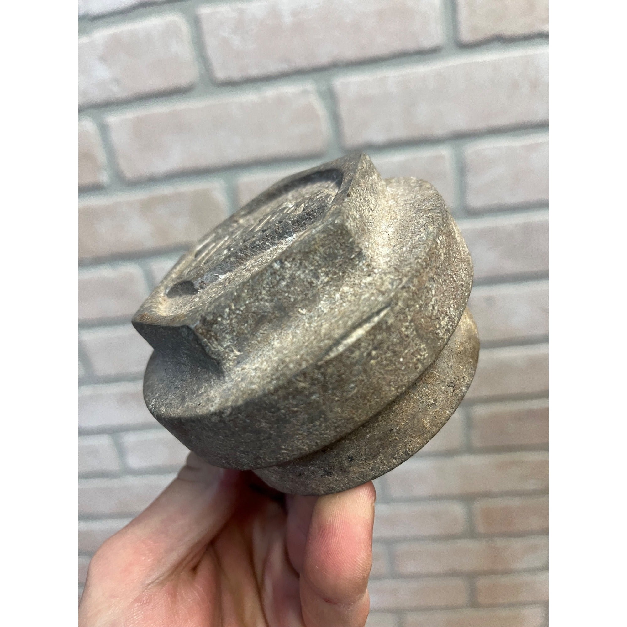 Original Antique Meteor Funeral Hearse Automobile Center Cap Grease Dust Cover