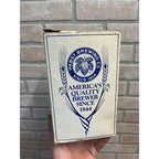 Vintage 1950s Pabst Brewing Co. Empty Cardboard Box for Coasters