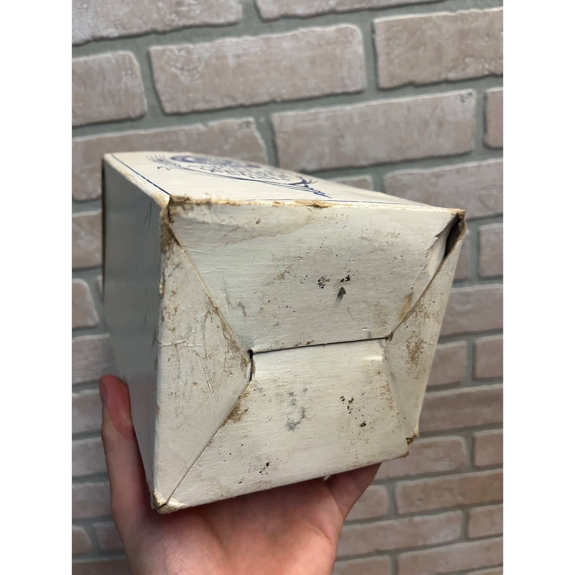 Vintage 1950s Pabst Brewing Co. Empty Cardboard Box for Coasters