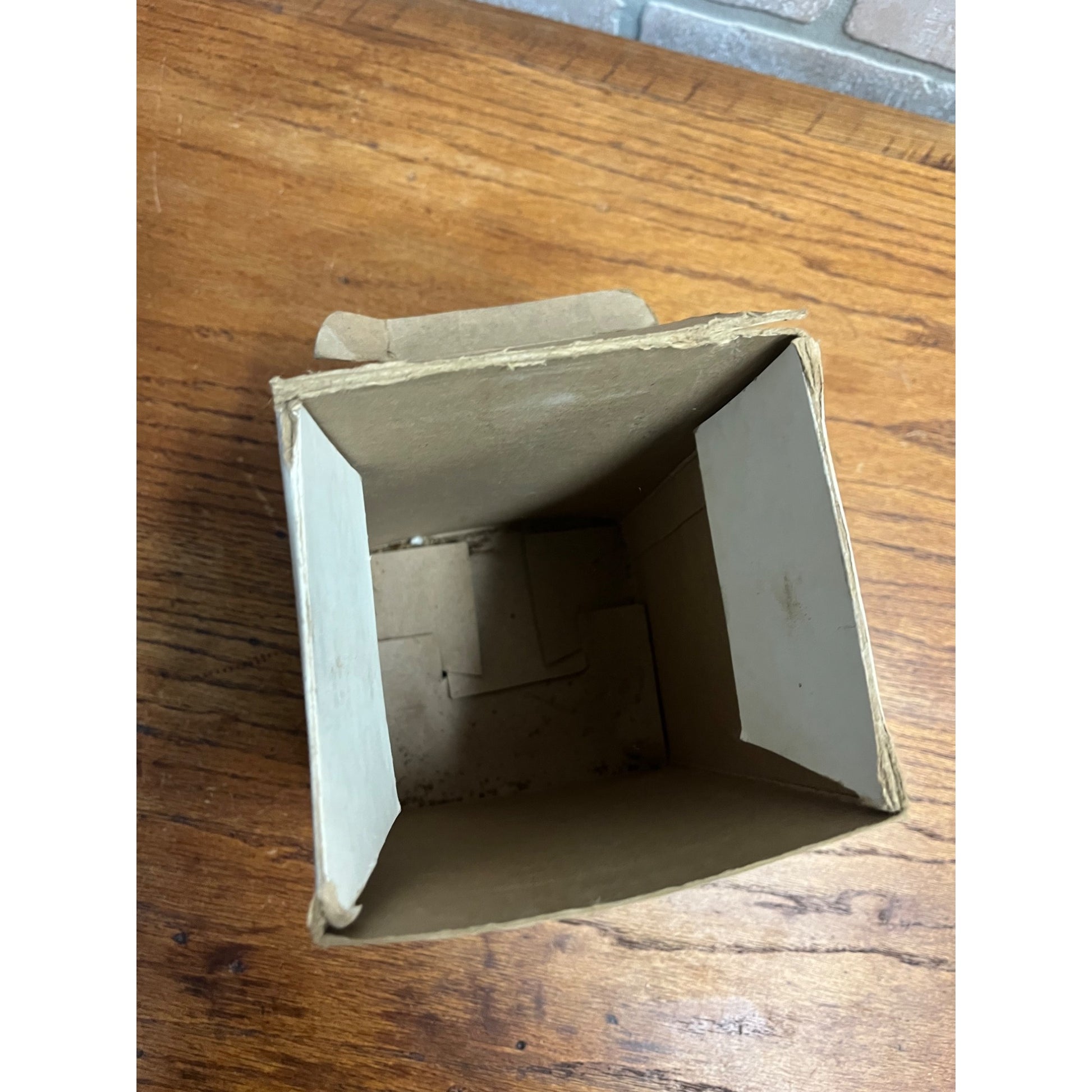 Vintage 1950s Pabst Brewing Co. Empty Cardboard Box for Coasters