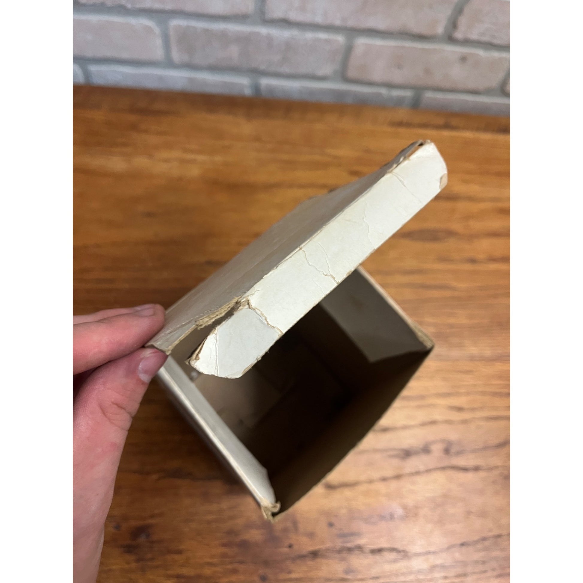 Vintage 1950s Pabst Brewing Co. Empty Cardboard Box for Coasters