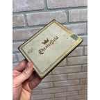 Vintage 1930s Chesterfield Flat Tin Hinged Can Cigarettes Liggett & Myer Tobacco