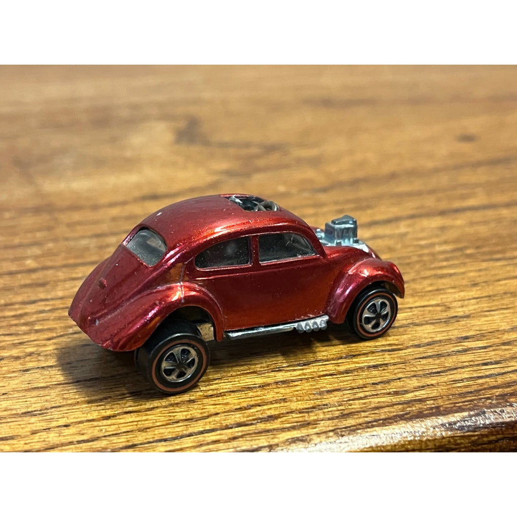 1967 Hot Wheels Redline Custom VK Volkswagen Red -- VERY GOOD CLEAN