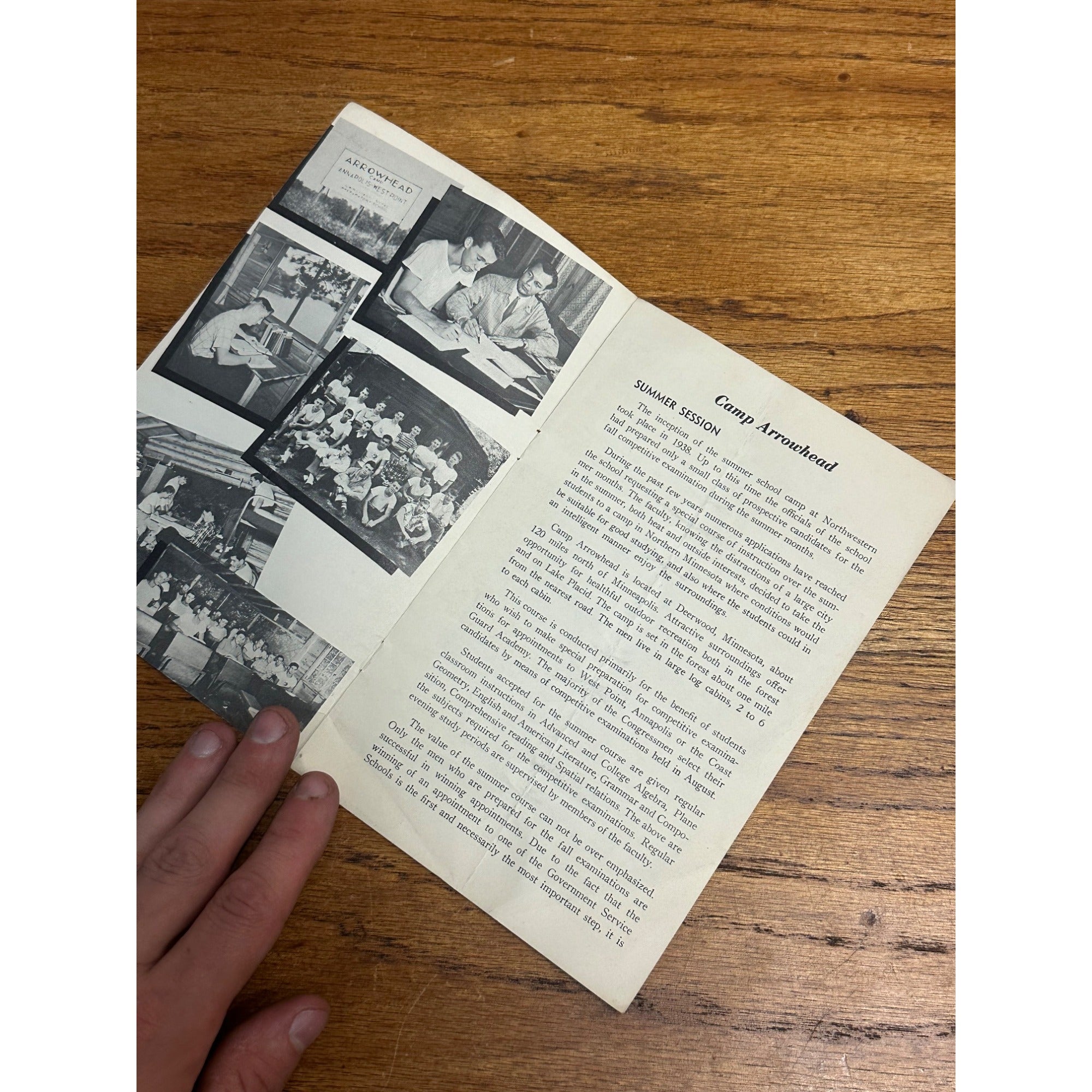 Vintage Camp Arrowhead Program Training West Point Annapolis, Coast Guard