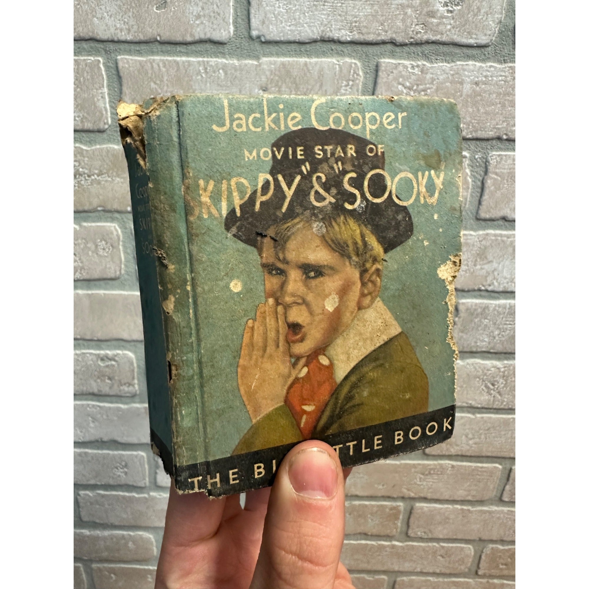 1933 Jackie Cooper Movie Star of Skippy & Sooky #714 Big Little Book
