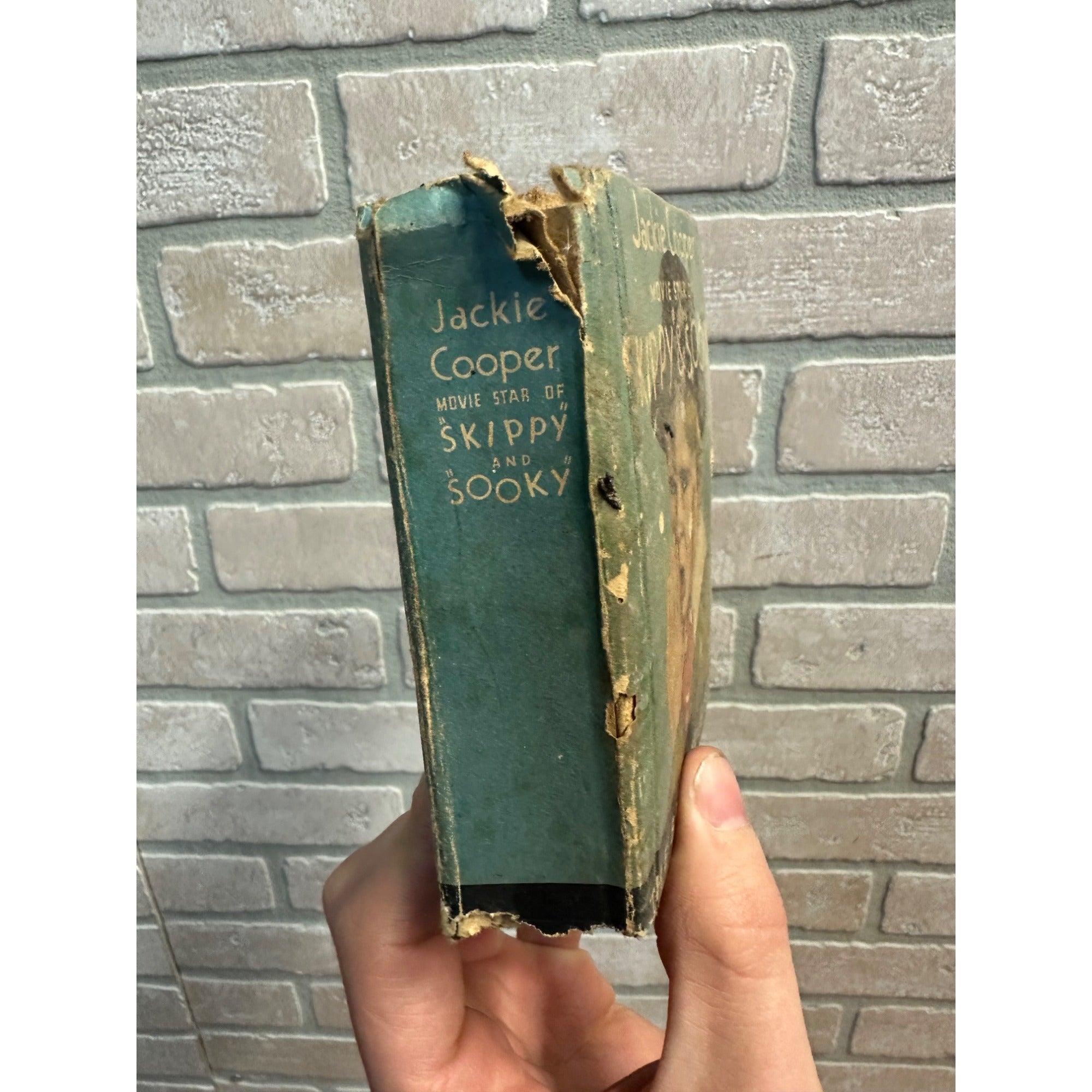 1933 Jackie Cooper Movie Star of Skippy & Sooky #714 Big Little Book