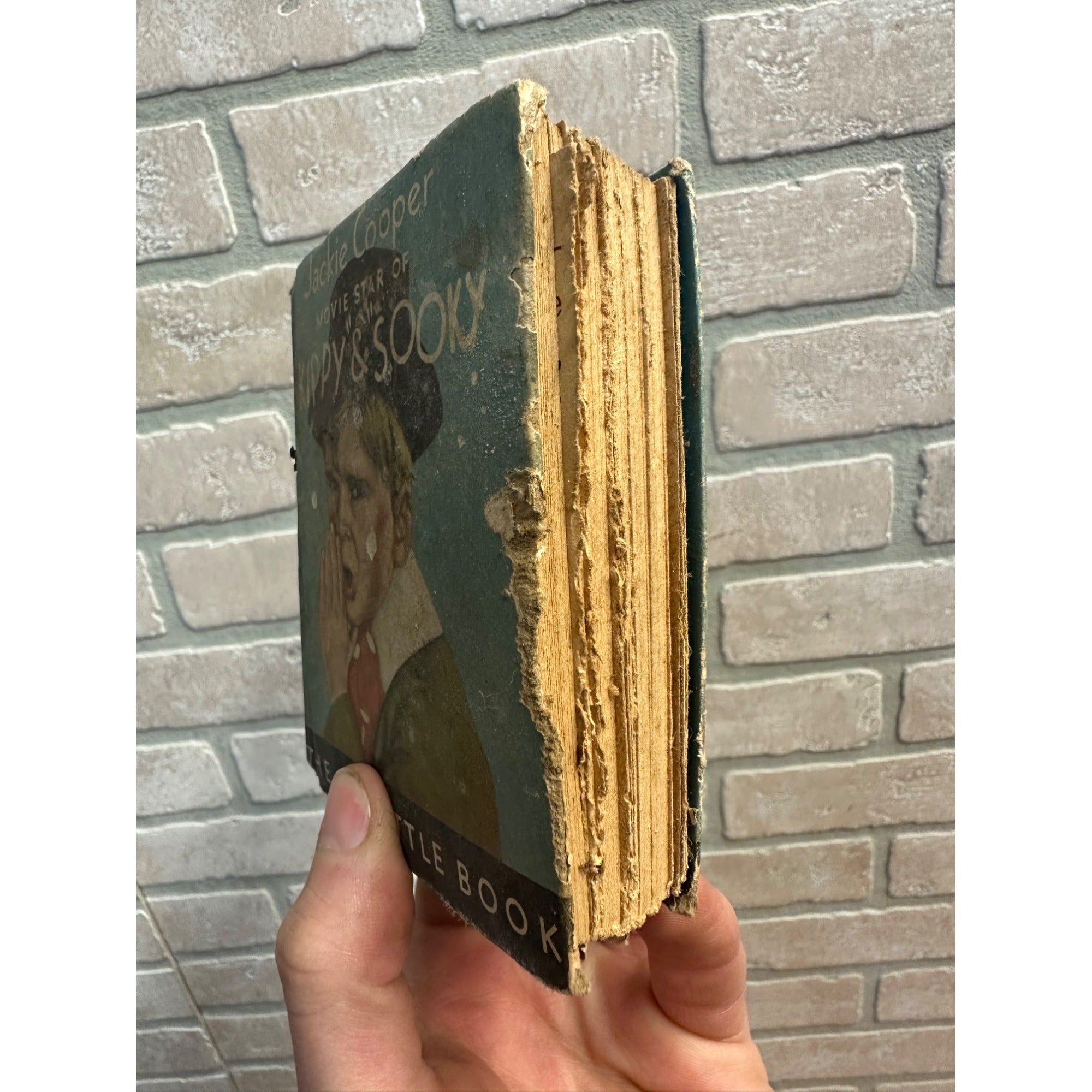 1933 Jackie Cooper Movie Star of Skippy & Sooky #714 Big Little Book