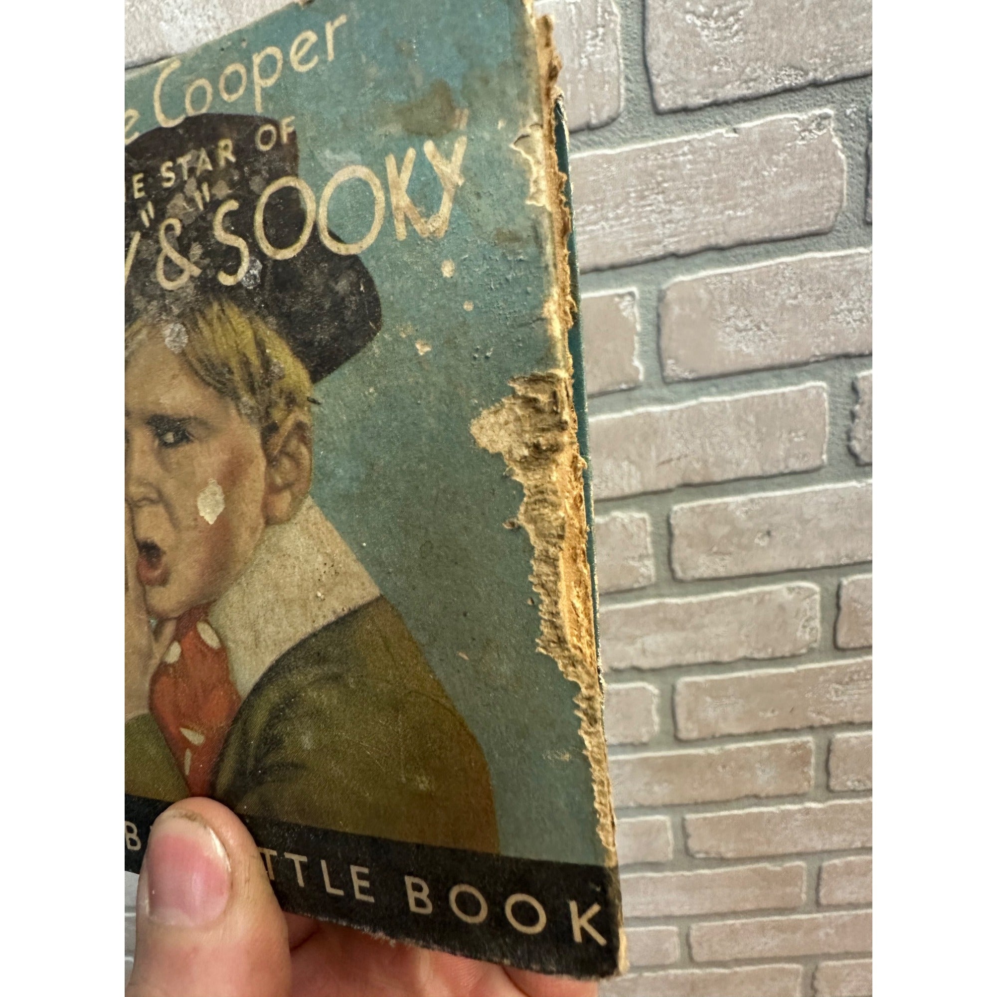 1933 Jackie Cooper Movie Star of Skippy & Sooky #714 Big Little Book