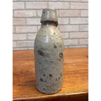Antique 1800s GRISBAUM & KEHREIN Milwaukee Wis. Clay Stoneware Beer Bottle