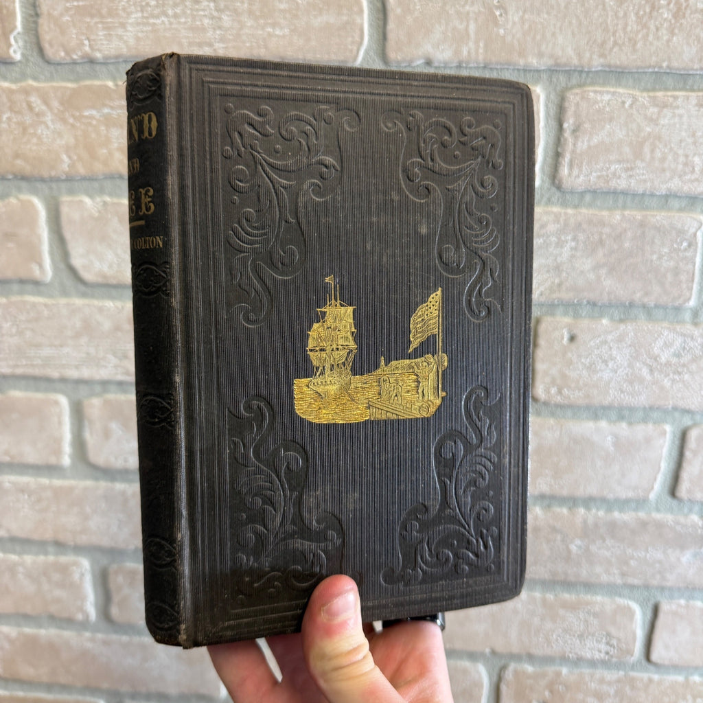 1851 Land & Lee Bosphorus Constantinople Antique Book Walton Colton