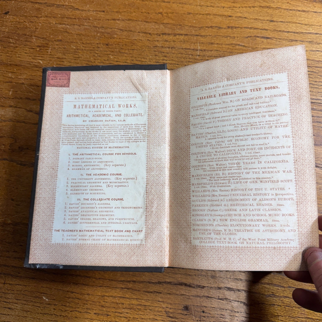 1851 Land & Lee Bosphorus Constantinople Antique Book Walton Colton