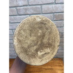 Antique Primitive Stoneware White Shoulder Jug Farmhouse Country Decor 8.5" Tall
