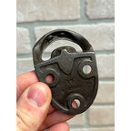 Vintage Bottle Opener Brown Mfg Co Newport News VA Wall Mount Soda Pop Beer