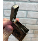 Antique National Cafe New Brunswick NJ Advertising Matchbox Holder Elk Stag