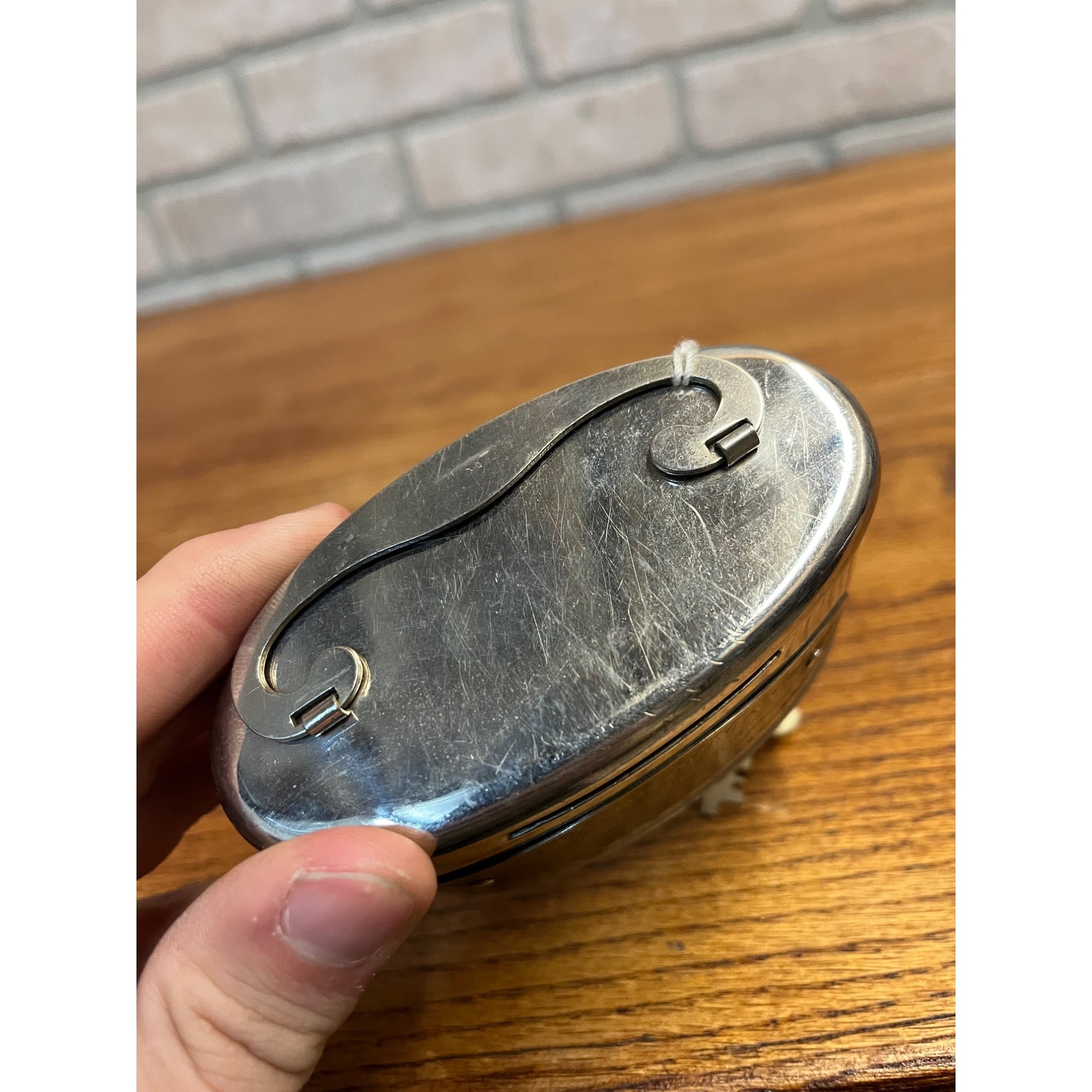 Vintage State Bank of Mayville Metal Coin Bank w/ Key -Mayville Wis WI Wisconsin