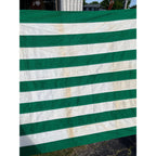 RARE Vintage Annin DEFIANCE Cotton Stitched ECOLOGY FLAG Environment GO GREEN