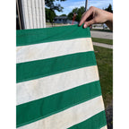 RARE Vintage Annin DEFIANCE Cotton Stitched ECOLOGY FLAG Environment GO GREEN