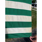 RARE Vintage Annin DEFIANCE Cotton Stitched ECOLOGY FLAG Environment GO GREEN