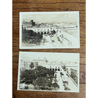Original Vista Parcial Monterrey Mexico RPPC Real Phot Postcard