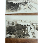 Original Vista Parcial Monterrey Mexico RPPC Real Phot Postcard