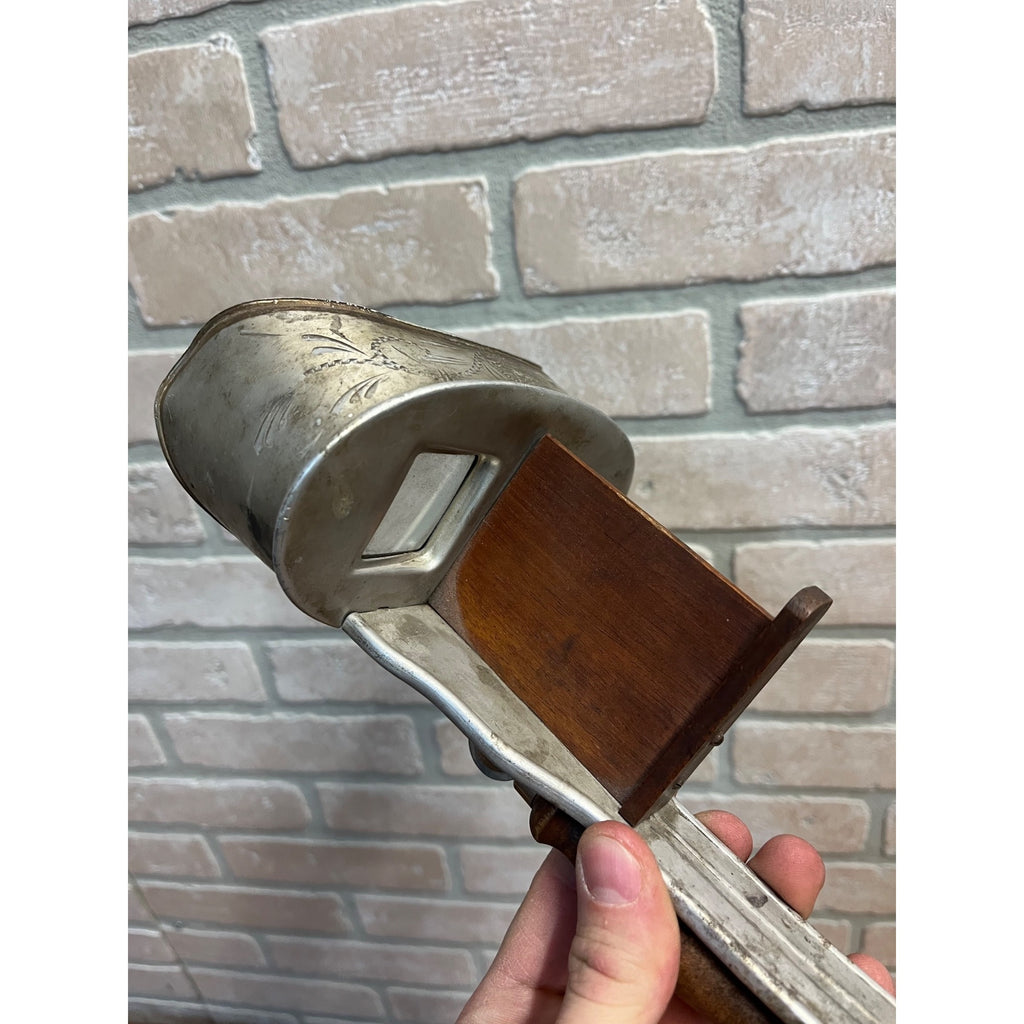 Antique 1895 Perfecscope Stereoscope Ornate Etched Aluminum