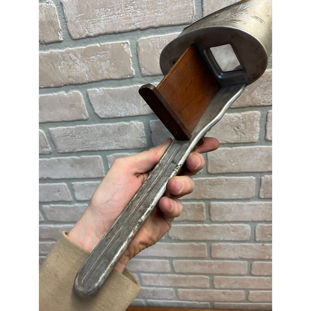 Antique 1895 Perfecscope Stereoscope Ornate Etched Aluminum