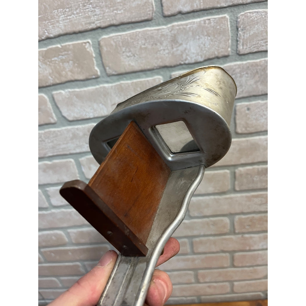 Antique 1895 Perfecscope Stereoscope Ornate Etched Aluminum