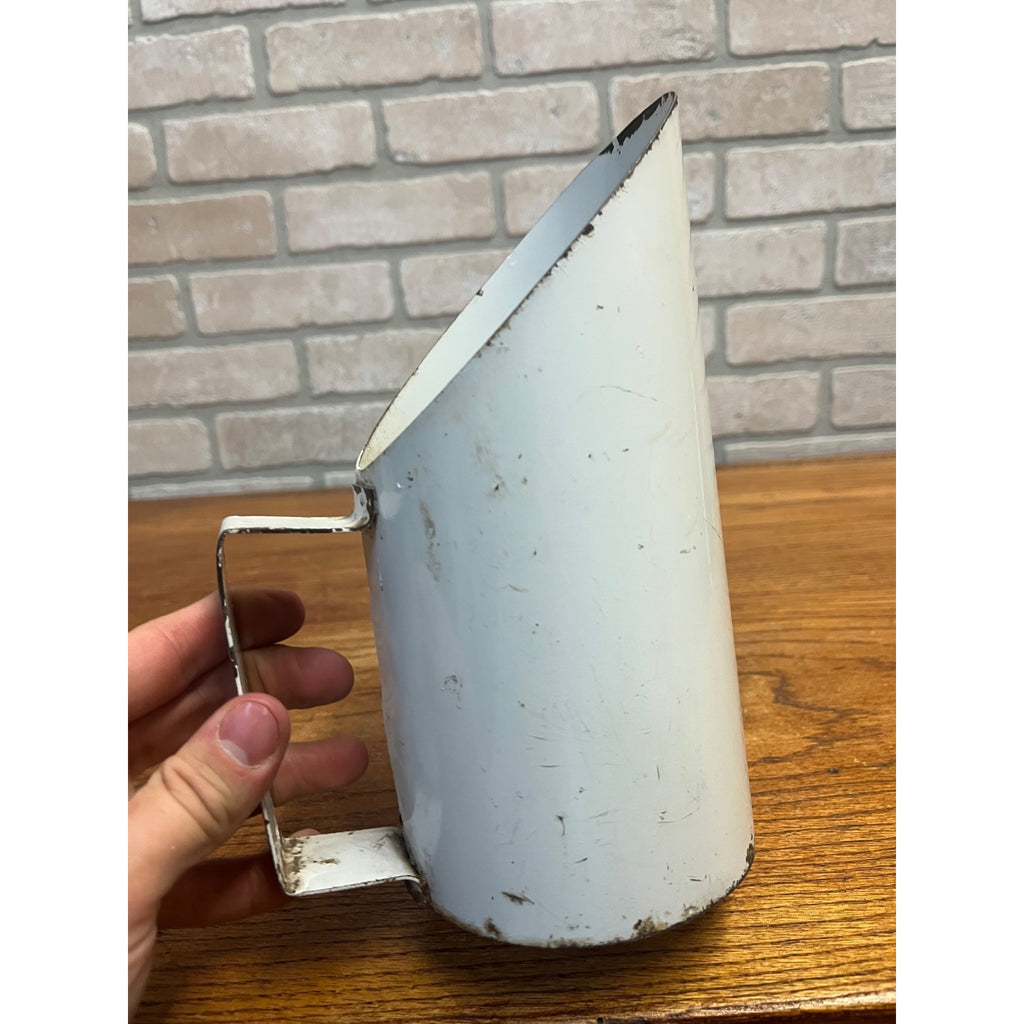 Vintage Advertising Metal Feed Scoop Boulay Bros Fond Du Lac Wisconsin WI Wis