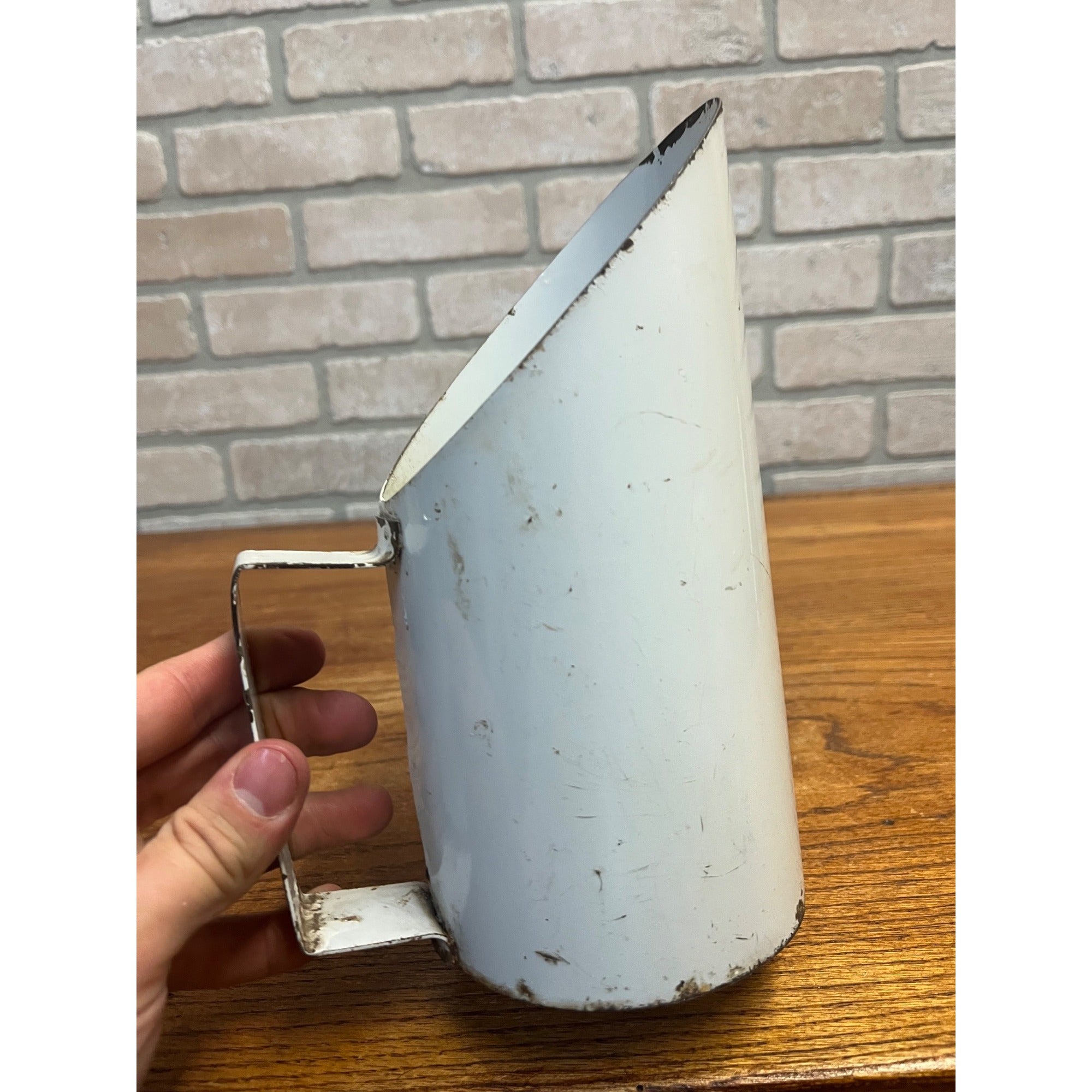 Vintage Advertising Metal Feed Scoop Boulay Bros Fond Du Lac Wisconsin WI Wis