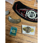 Harley Davidson Owners Group HOG Patches & Hat Pins NEW 1990s-2000s Huge Lot