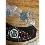 Harley Davidson Owners Group HOG Patches & Hat Pins NEW 1990s-2000s Huge Lot