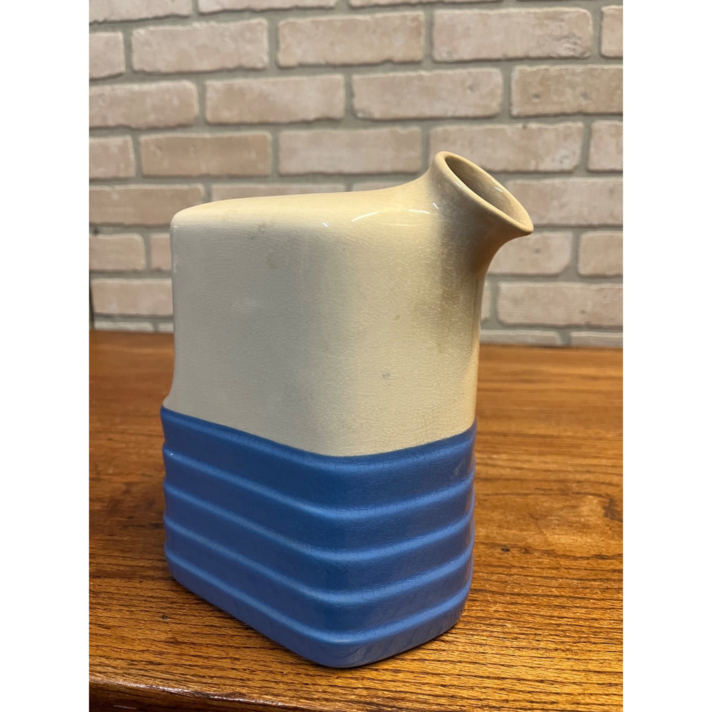 Vintage Antique Milk Water Juice Universal Pottery Pitcher Container Brotherhood