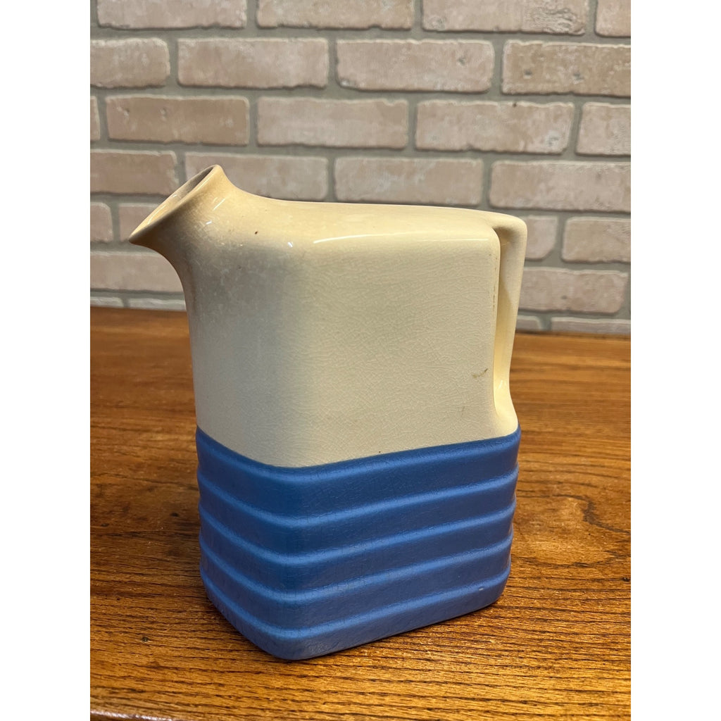 Vintage Antique Milk Water Juice Universal Pottery Pitcher Container Brotherhood