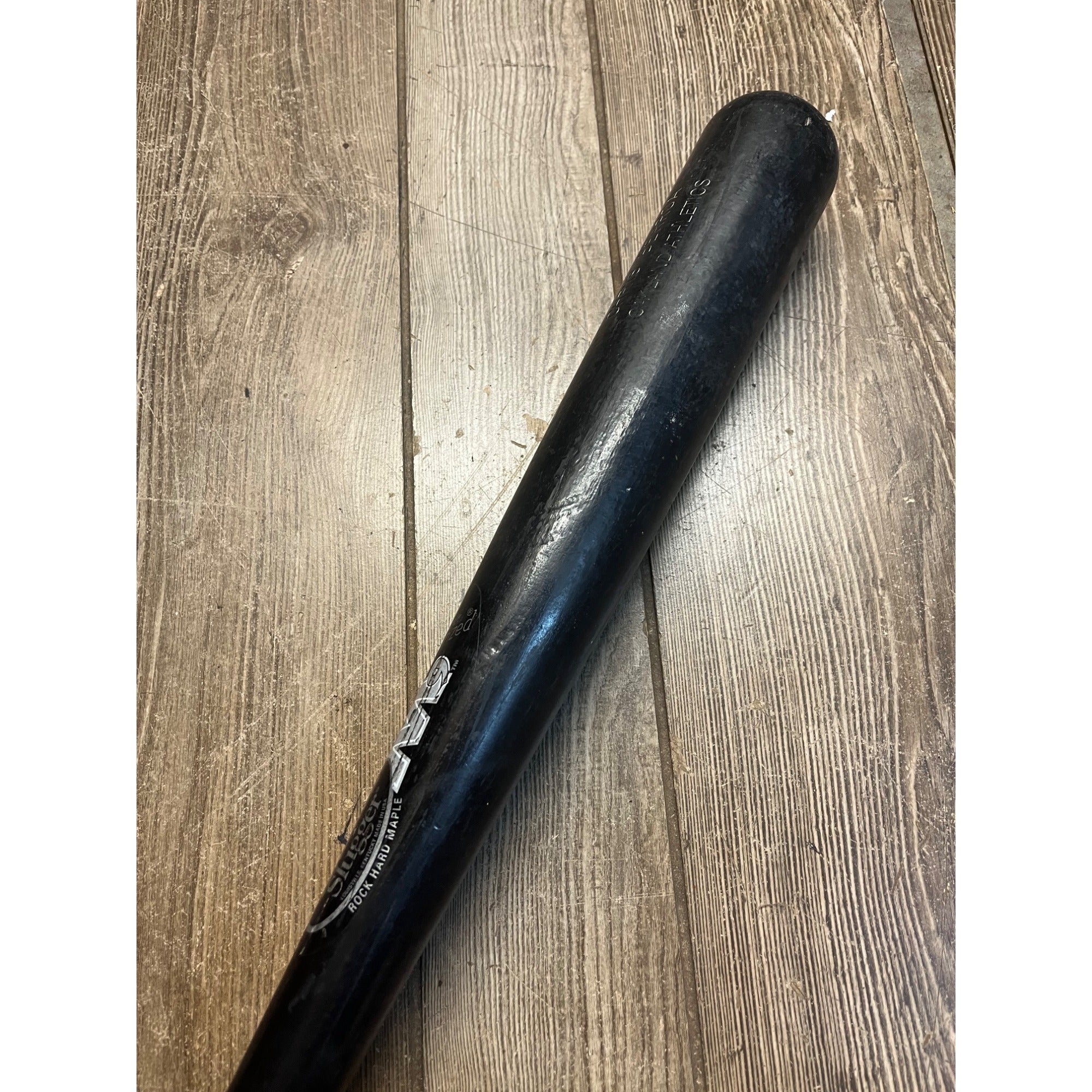Chris Berroa Original Game Used Baseball Bat MLB Louisville Oakland Athletics A's