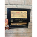 Vintage Shell Oil Advertising Calendar Phone Index Dick Merwin Fond du Lac WI