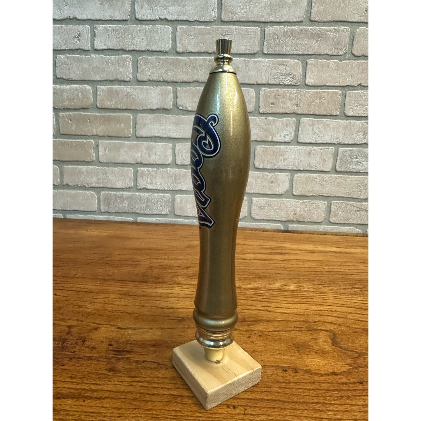 Vintage Coors Beer 11.5" Bar Tapper Tap Handle Pub Tavern Gold