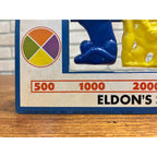 Vintage 1962 ELDON Spinning Target Gallery Knock Down Child's Shooting Game Toy