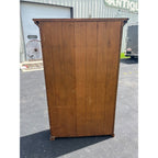 Antique Primitive Style Bookshelf Display Bookcase Cabinet