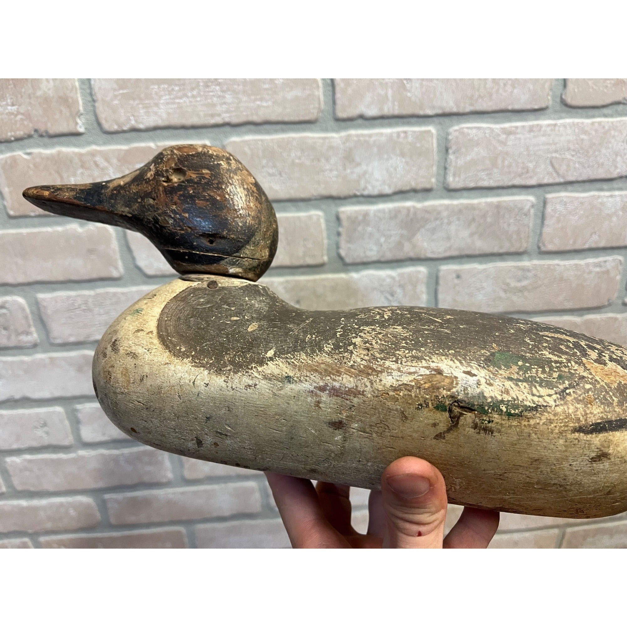 Vintage Mason Pintail Decoy Third Grade Original Paint Wooden Wood