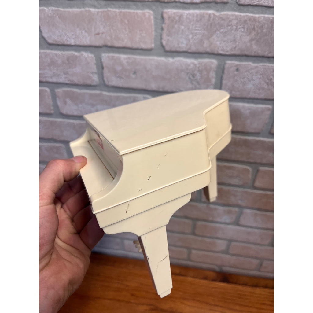 Vintage Barbie Electronic Baby Grand Piano and Bench Set Model #5085 Mattel Inc. 1982 Works