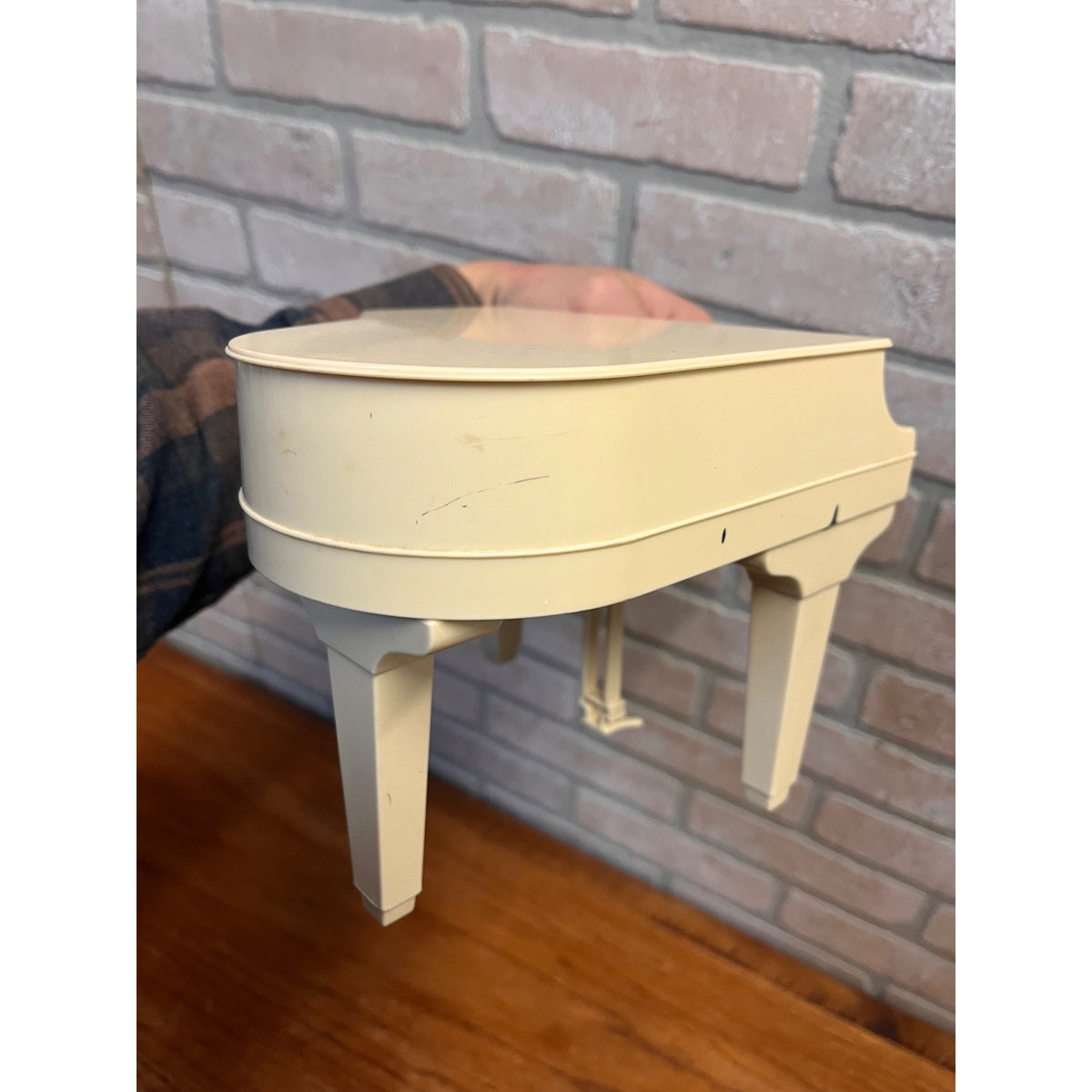 Vintage Barbie Electronic Baby Grand Piano and Bench Set Model #5085 Mattel Inc. 1982 Works