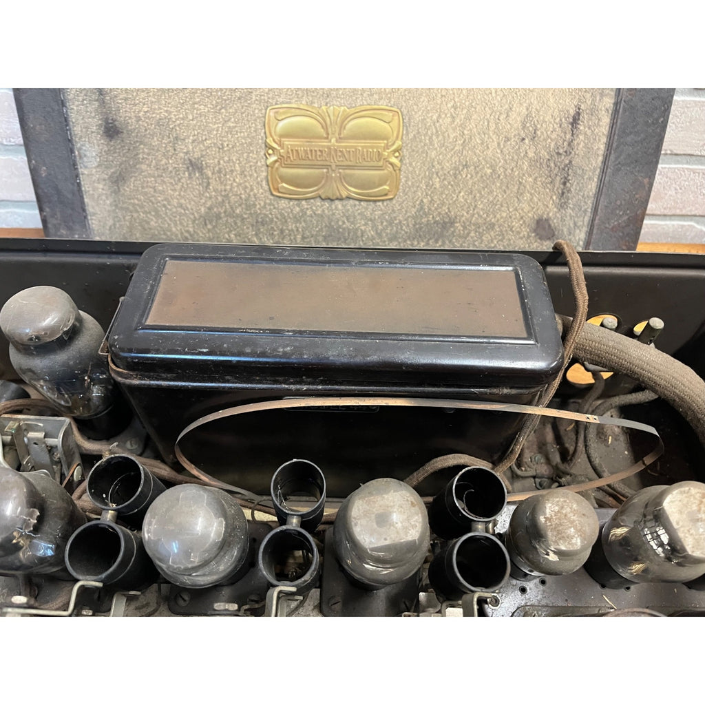 Antique 1920s Metal Case Atwater Kent Model 44 For Restoration Untested As Is