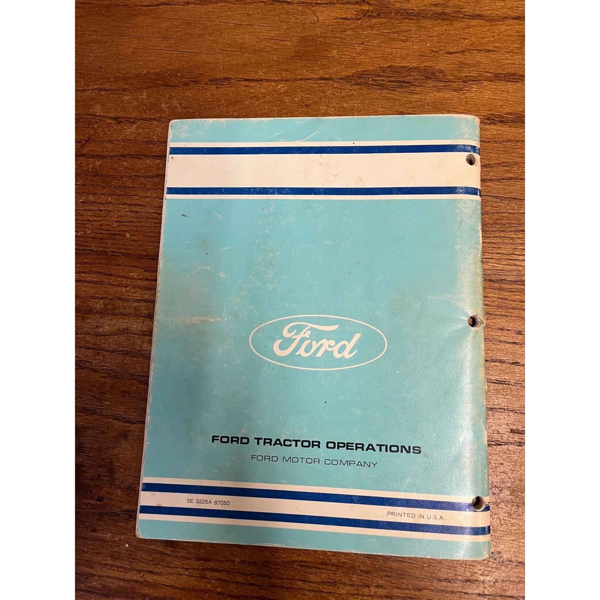 Ford 2000 3000 4000 5000 Tractor Operators Manual Original