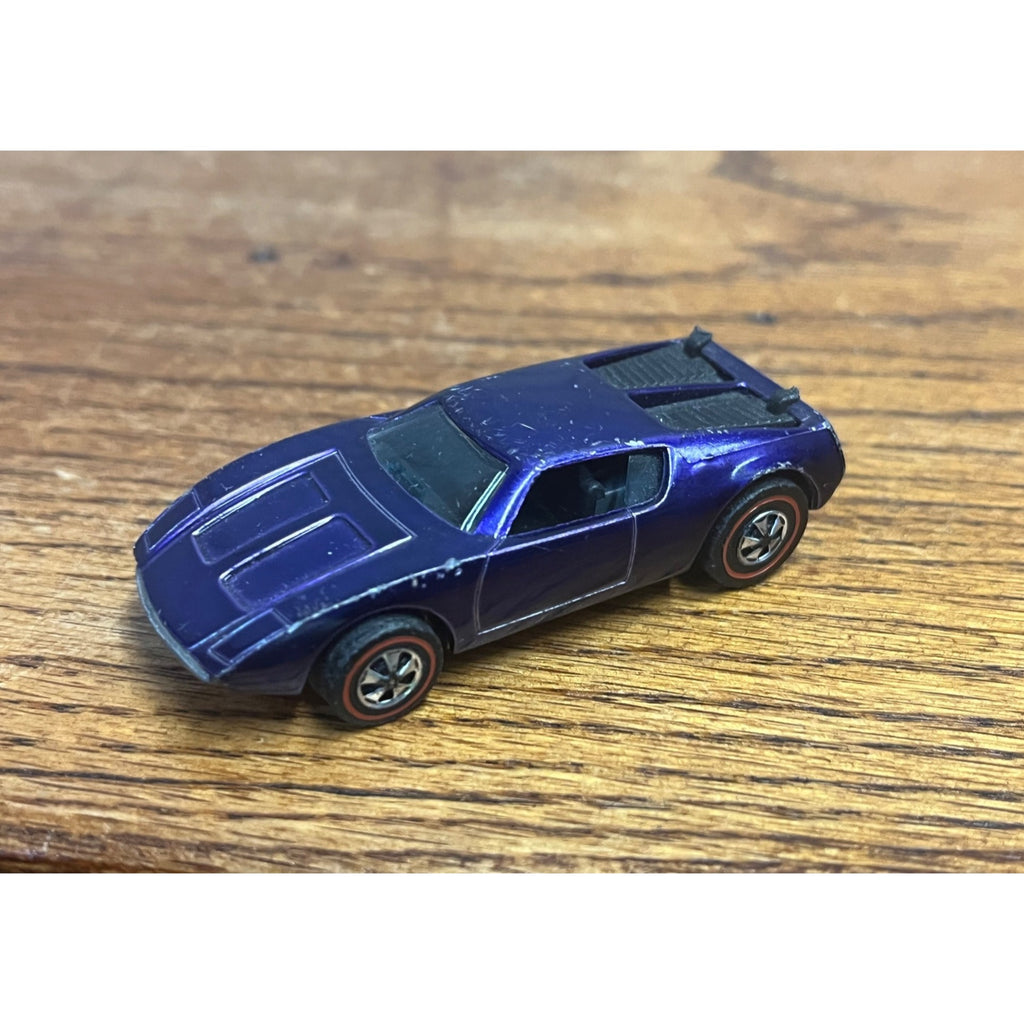 Vintage Hot Wheels Redline 1970 AMX/2 Purple - GREAT CONDITION