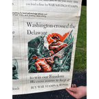 Original 1942 WWII War Bonds Poster - Lexington, Independence, Jones, Washington