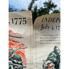 Original 1942 WWII War Bonds Poster - Lexington, Independence, Jones, Washington